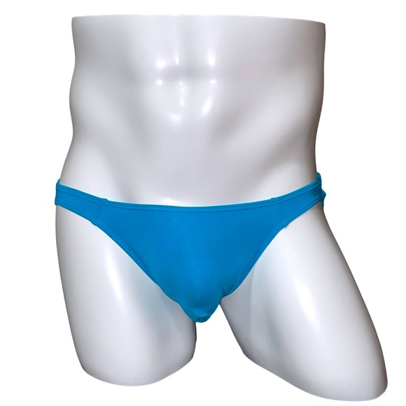 Andrew Christian No-Show Ultra Low Rise Jock Teal Size S (28-31) #93423 NWT - Picture 2 of 12